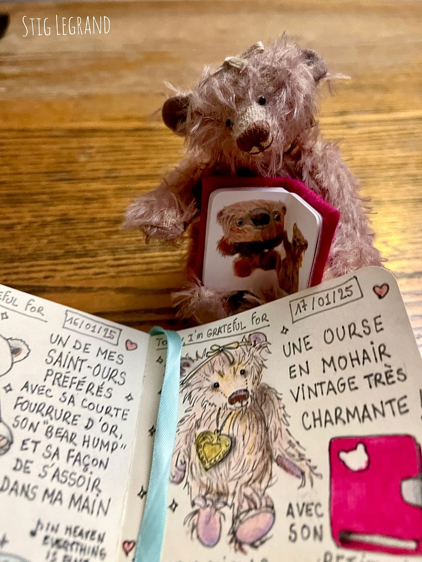 Carnet de gratitude : January 2025 sketchbook 1
