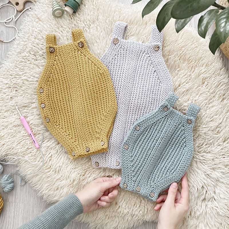 Patrón de Pelele de Crochet SNAPPY 1