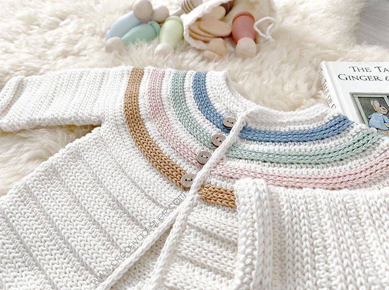 Patrón de Chaqueta GINGER de Crochet 7