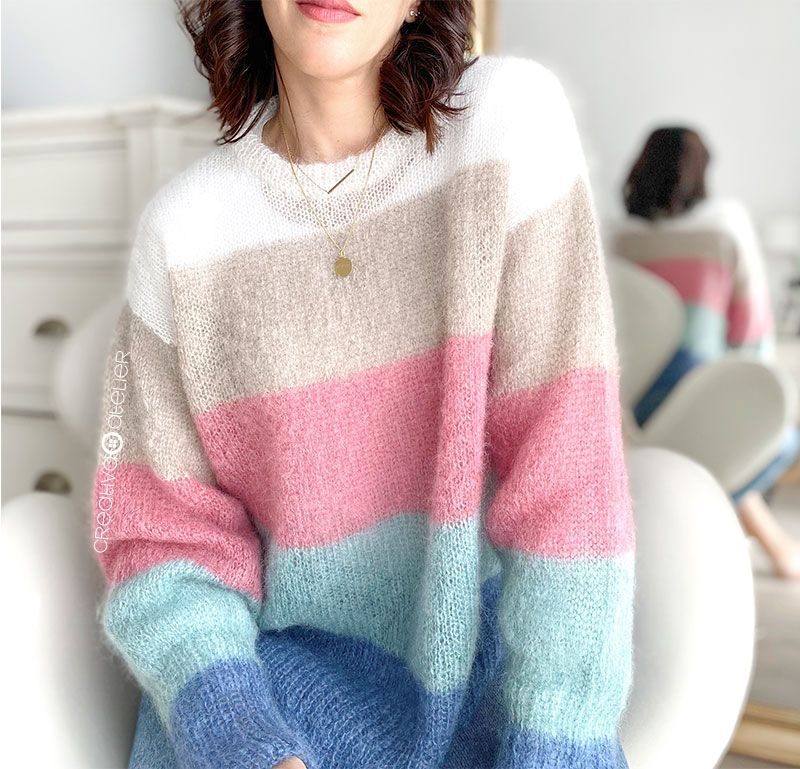 Patrón de Jersey de Punto CANDY CLOUD 2