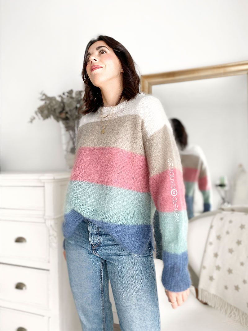 Patrón de Jersey de Punto CANDY CLOUD 3