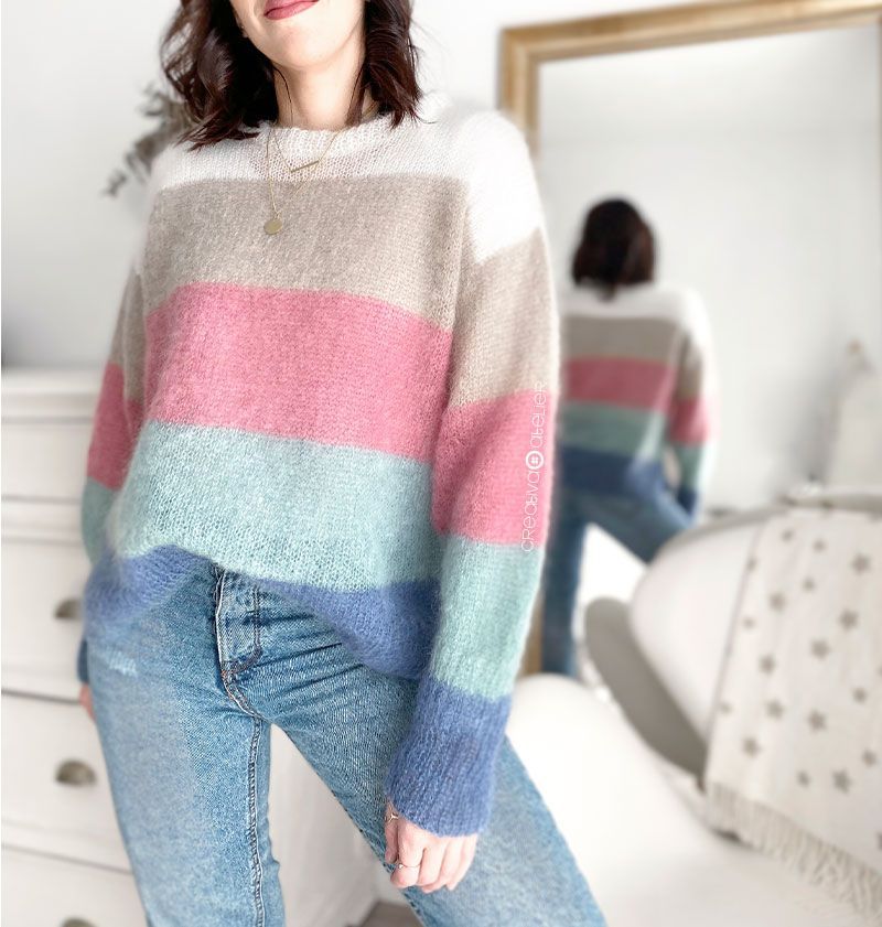 Patrón de Jersey de Punto CANDY CLOUD 4