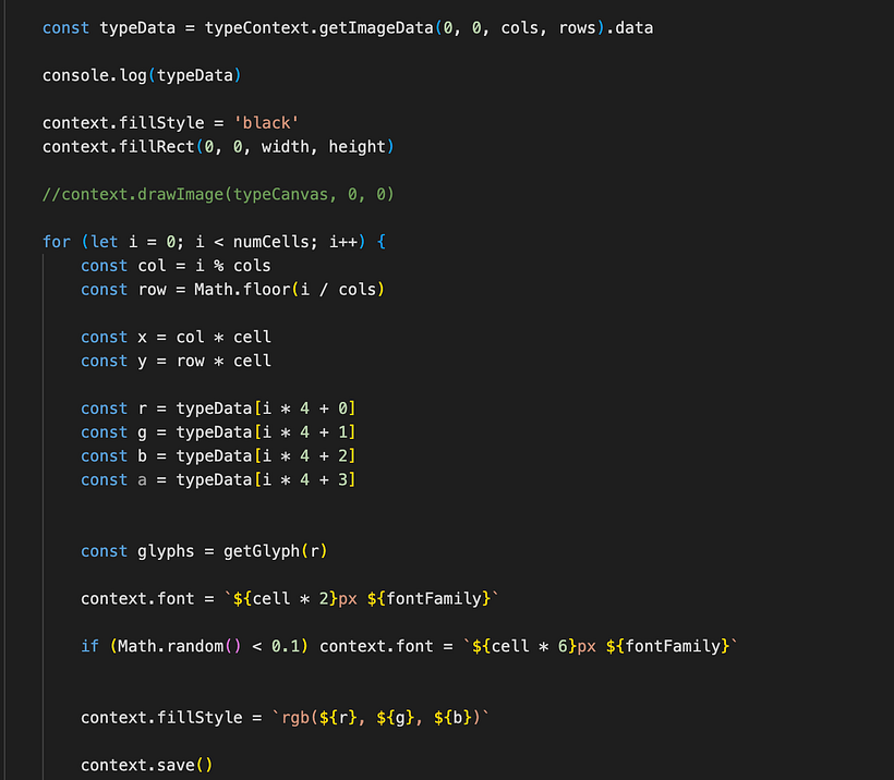 Creative Coding with JavaScript final works 1