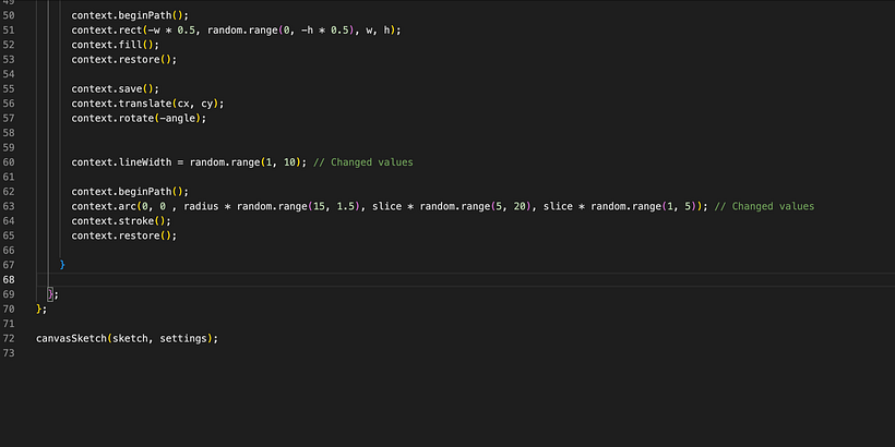 Creative Coding with JavaScript final works 2