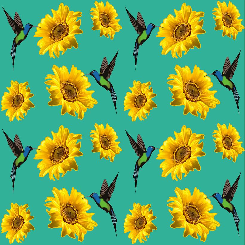 Meu projeto do curso: Design de estampa para superfície têxtil com Photoshop 9