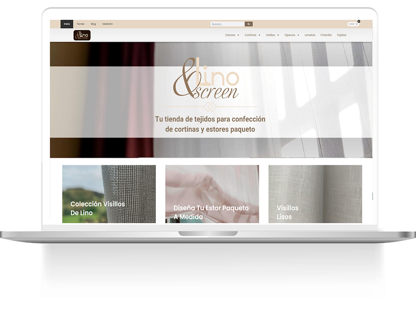 Web e-commerce de telas al corte 2
