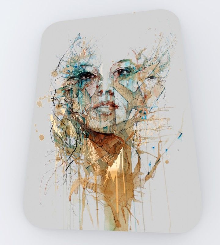 Foil Prints created from Artwork 6