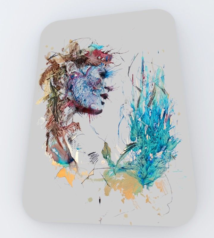 Foil Prints created from Artwork 7