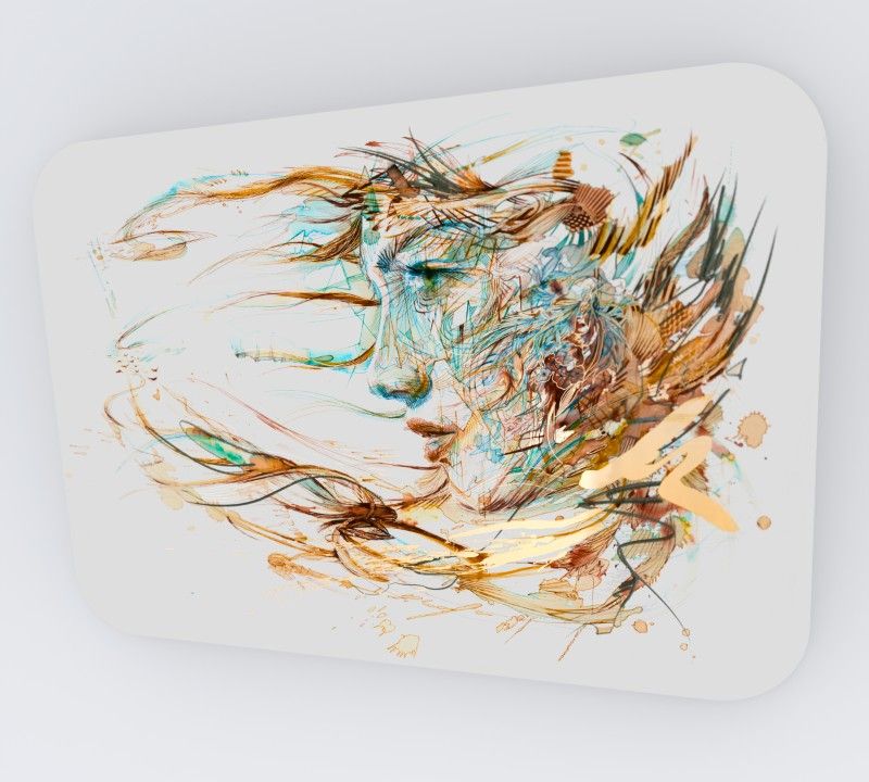 Foil Prints created from Artwork 11