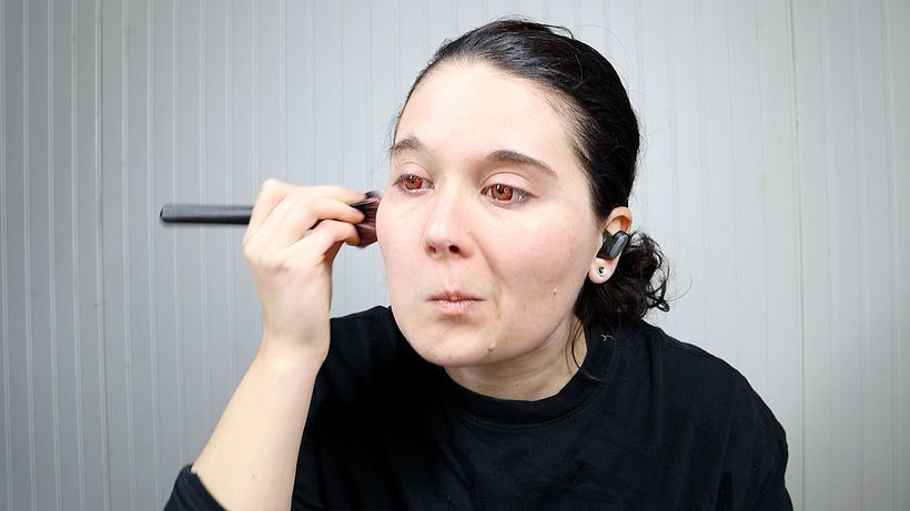 Heart Makeup Tutorial 3