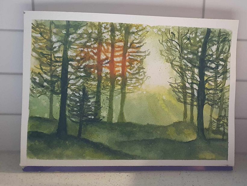 Landscape with light 1