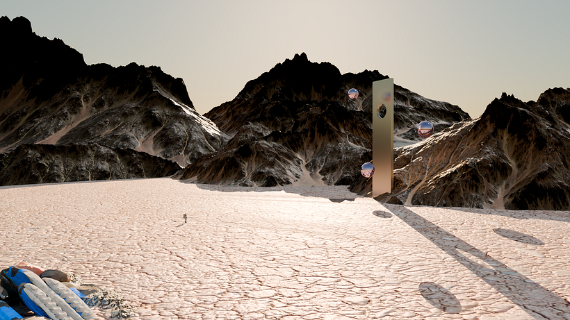 Mi proyecto del curso: Ambientes futuristas en 3D con Photoshop y Blender 1