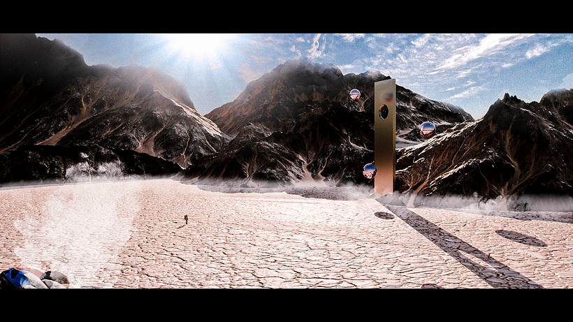 Mi proyecto del curso: Ambientes futuristas en 3D con Photoshop y Blender 1