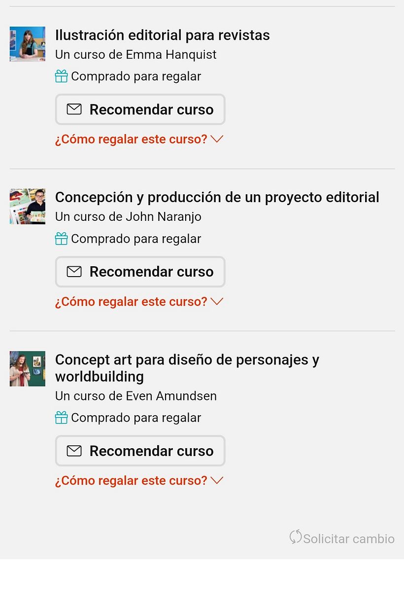 Un código de regalo no me abre 1