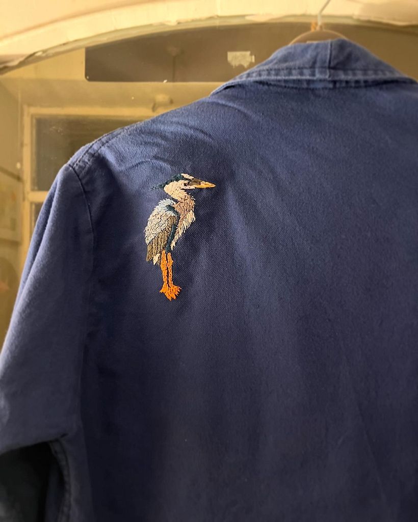 First attempt a a heron 1