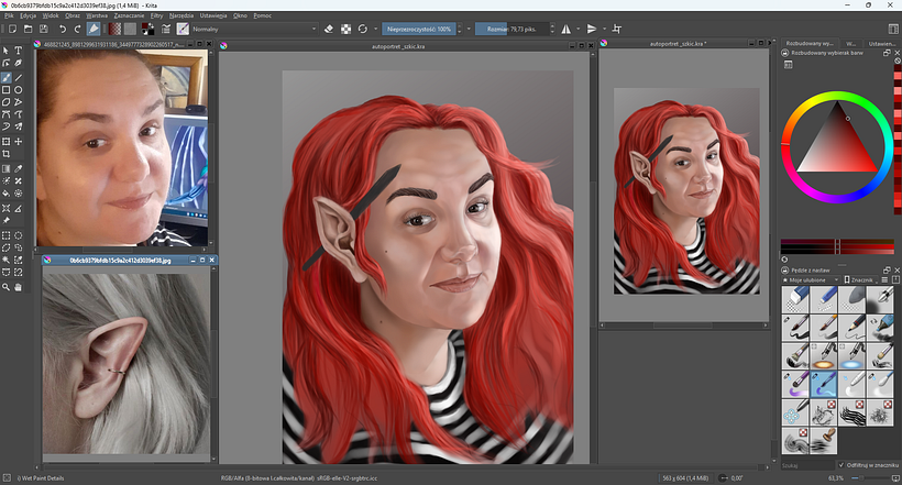 Elf self-portrait 3