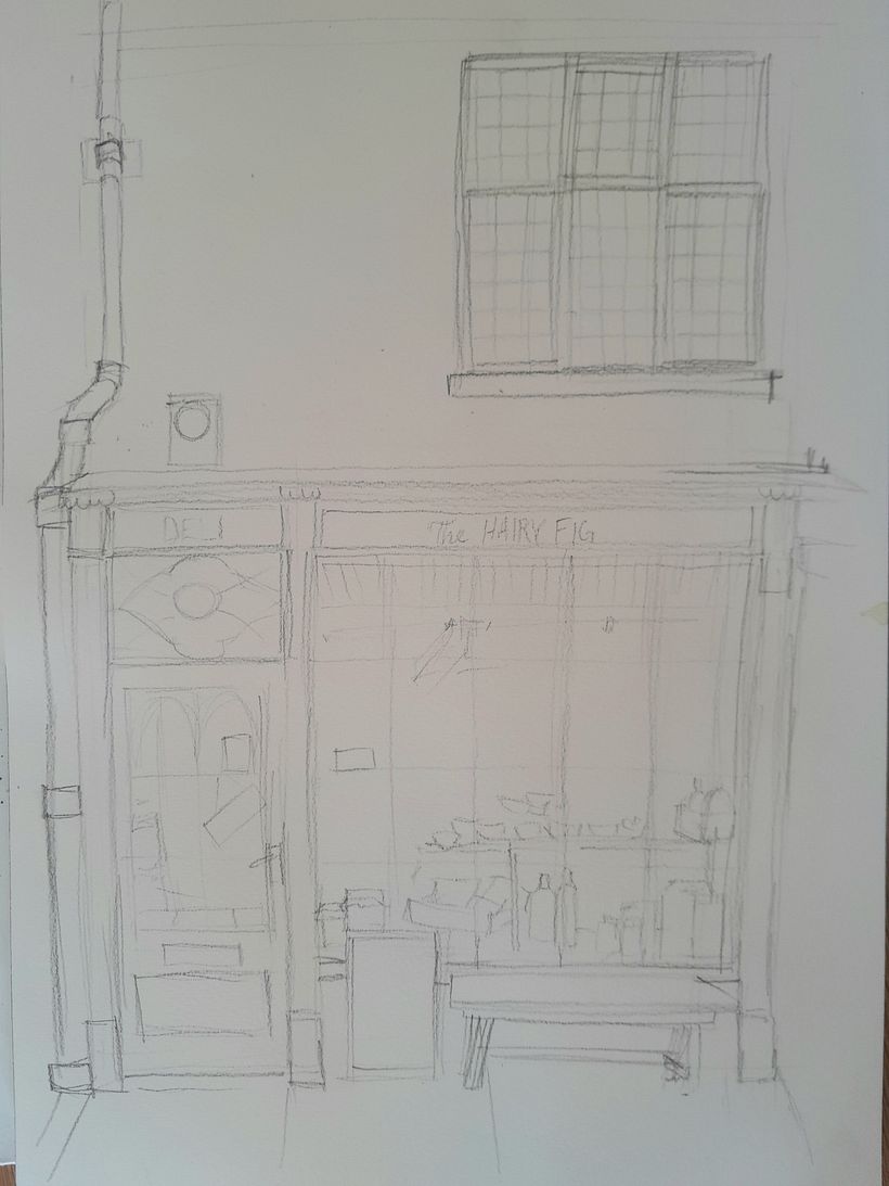My project for course: Illustrating Charming Scenes with Watercolor and Ink 2