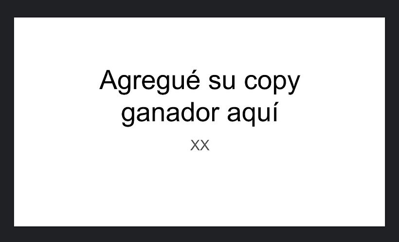 Proyecto final por Jocelyn Contreras para curso Copywriting para copywriters con Putos Modernos x Domestika 1