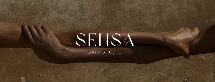 Guía de estilo y sitio web Sensa Skin Studio 1