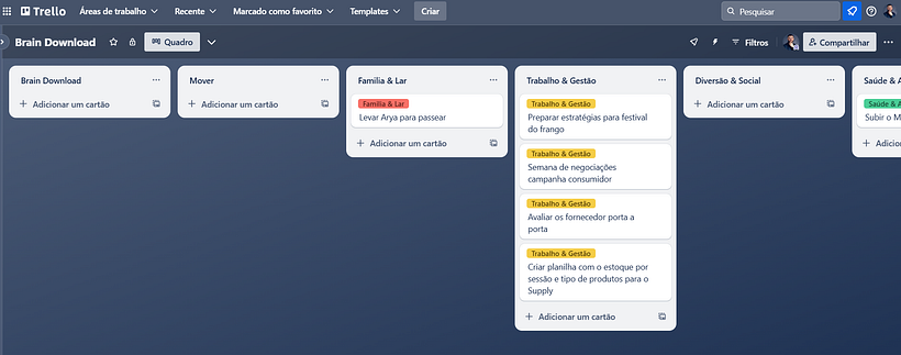 Método de Organização do Jorge 1