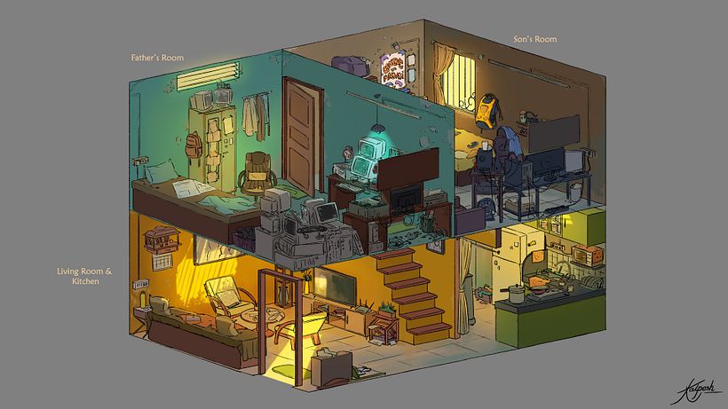 My project for course: Visual Development: Illustrate Imaginary Settings 9