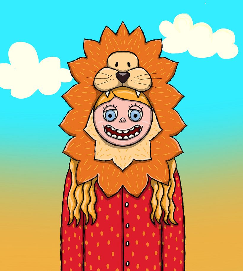 The Blue Bear - Ink Work 2