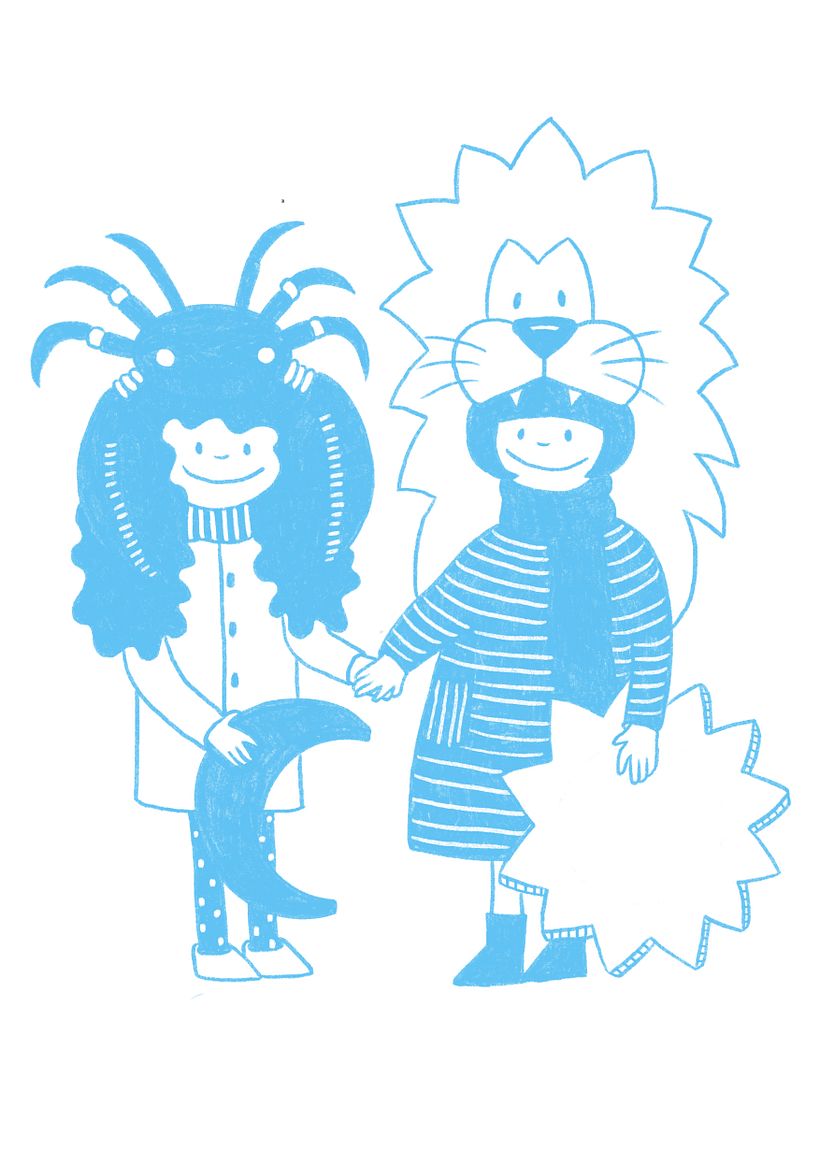 July Calendar Page - Cancer and Leo 1