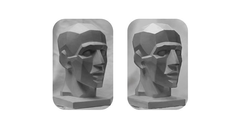 Human Head Value Study 1