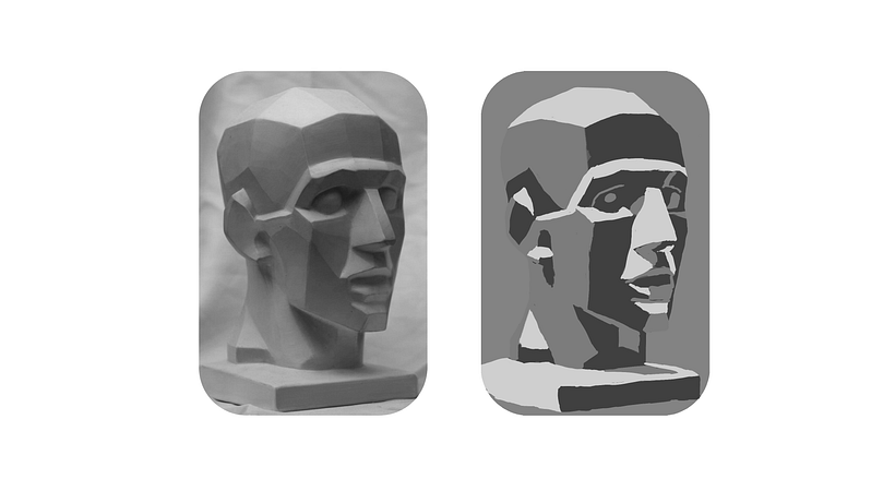 Human Head Value Study 1