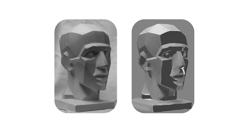 Human Head Value Study 1
