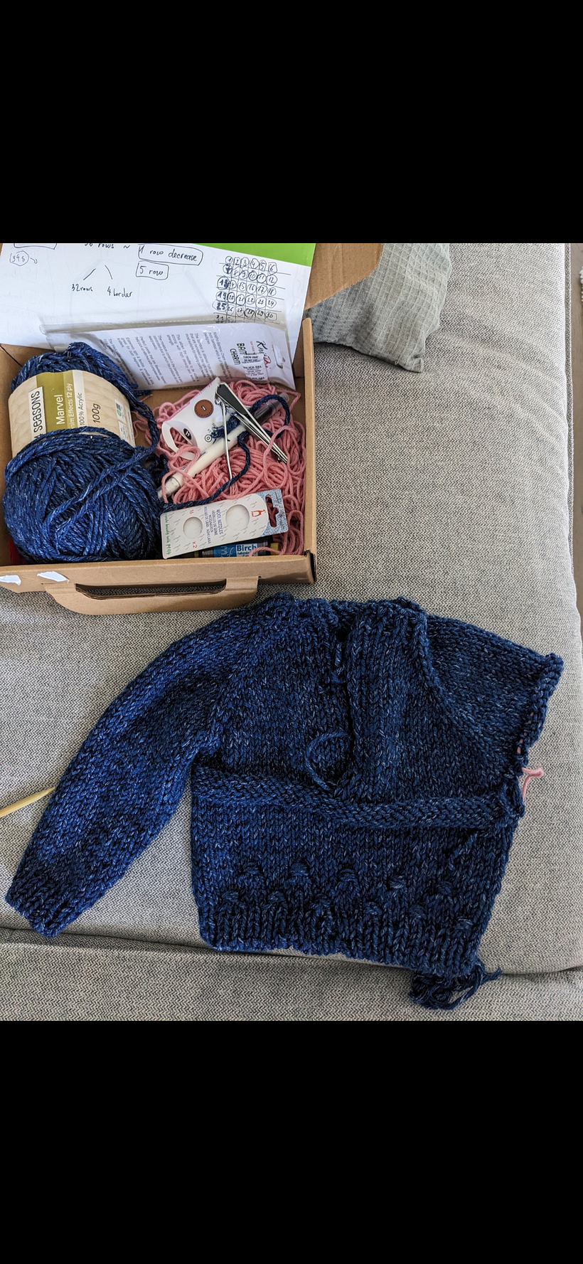 Tiny sweater for my tiny hooman 1
