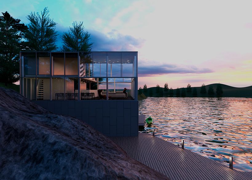 Representación de espacios arquitectónicos con 3D Studio Max 1