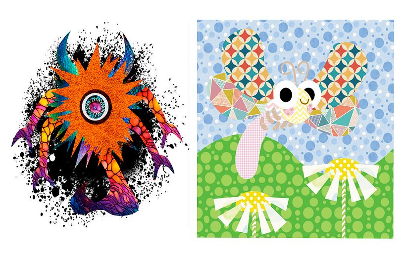 ILUSTRACIÓN CON PATRONES 1