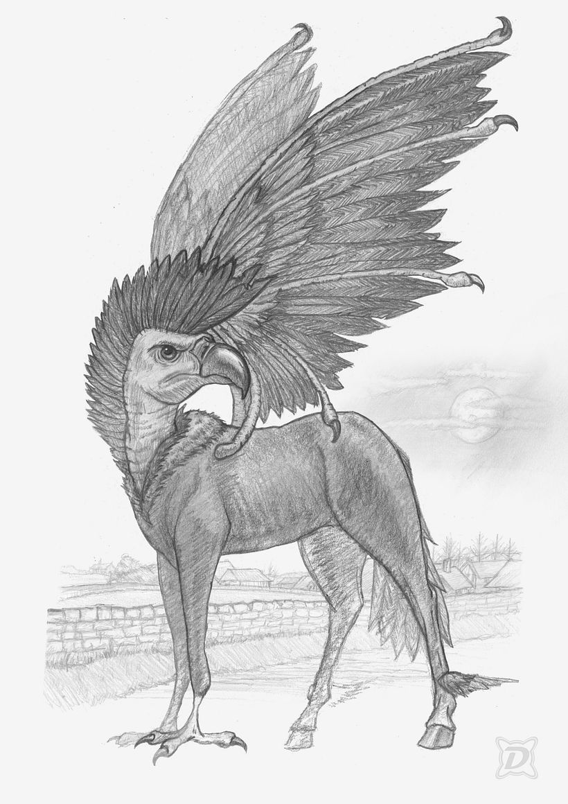 "Realistic Wildlife Images in Graphite Pencil"-Project_01 3