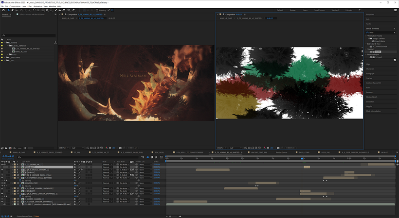 Horns | Title Sequence 1