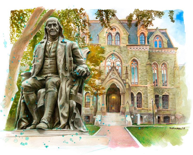 University of Pennsylvania College Hall 1
