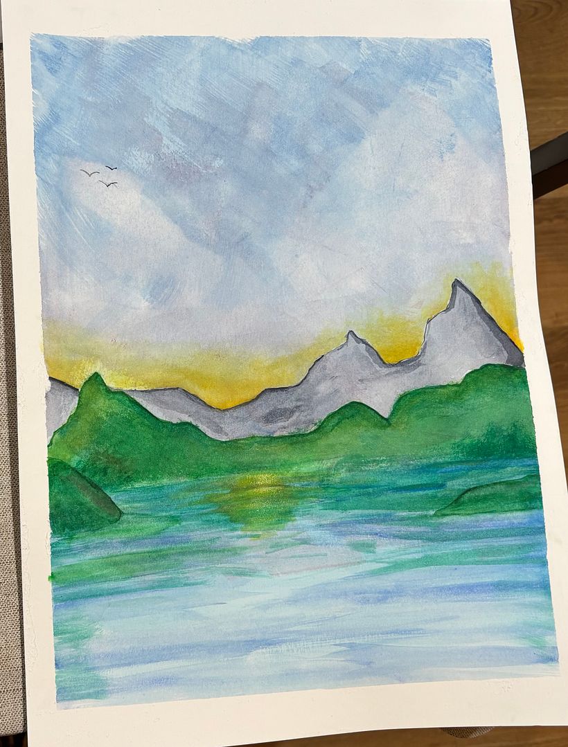 Paisatge amb aquarel.la 1