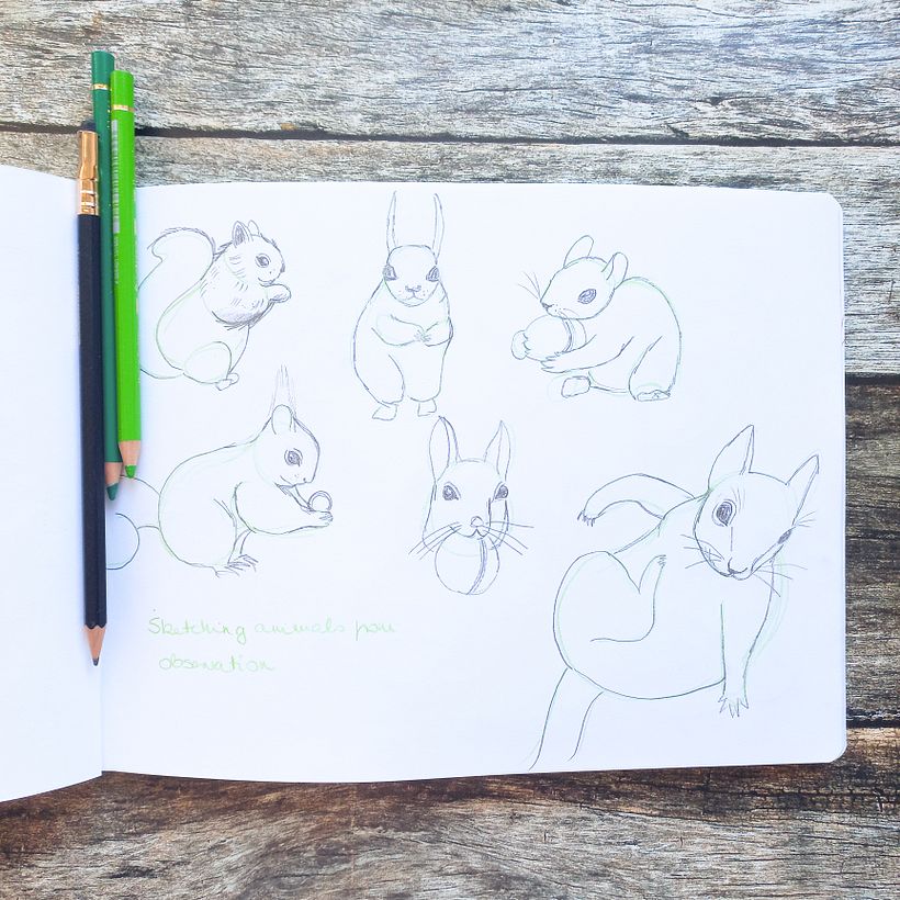 Character design sketchbook 1