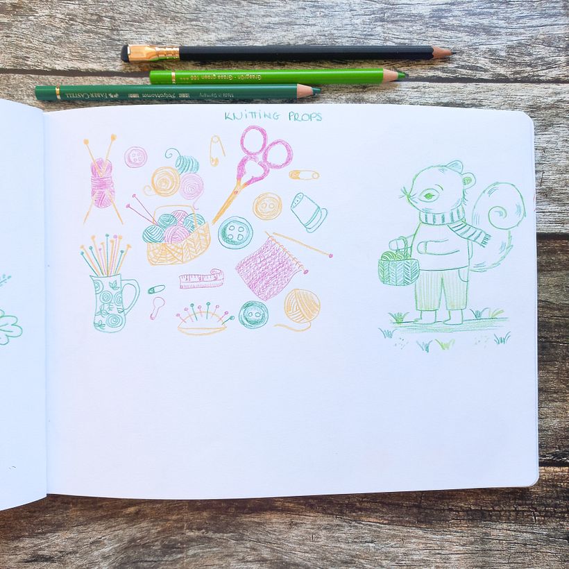 Character design sketchbook 1