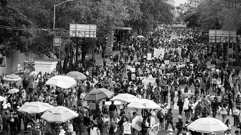 Protesta social en Ciudad de México 1