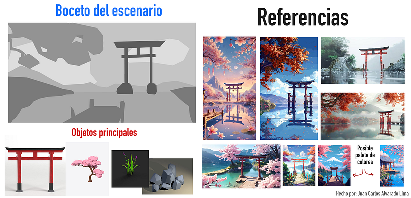 Bahía con Torii_Proyecto Final de Modelado de Escenarios 1