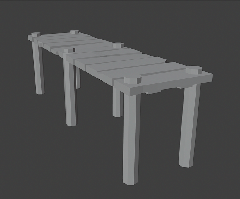 Bahía con Torii_Proyecto Final de Modelado de Escenarios 2