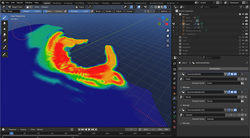 Bahía con Torii_Proyecto Final de Modelado de Escenarios 9