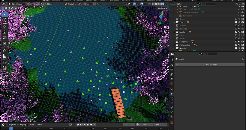 Bahía con Torii_Proyecto Final de Modelado de Escenarios 11