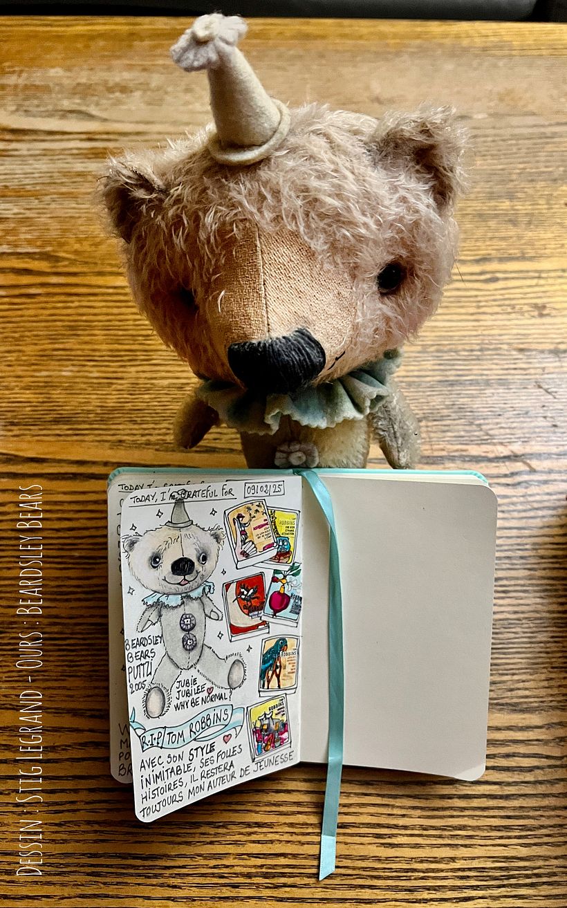 Carnet de gratitude : February 2025 sketchbook 1