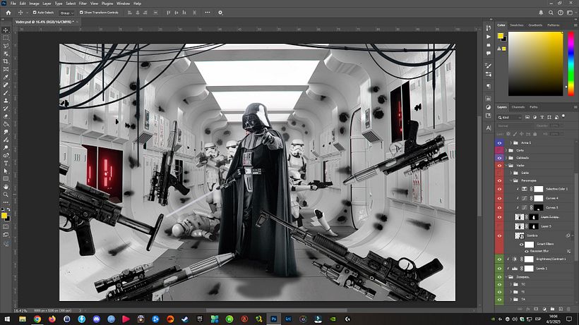Proyecto final - Darth Vader aborda la nave Tantive IV 4