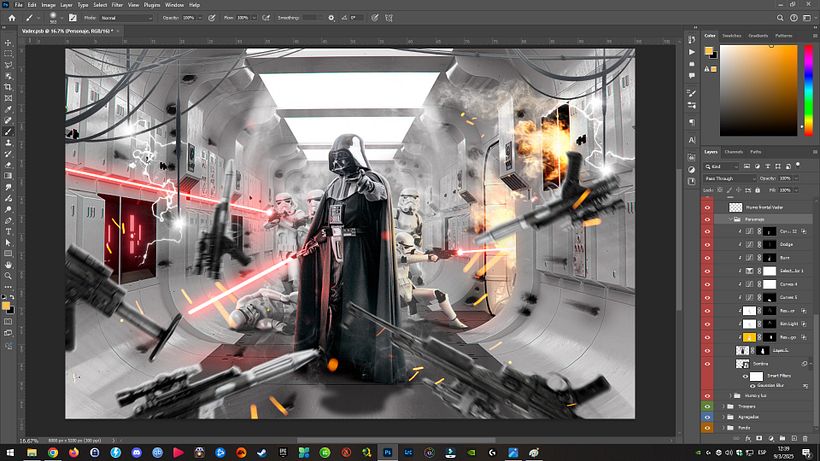 Proyecto final - Darth Vader aborda la nave Tantive IV 3