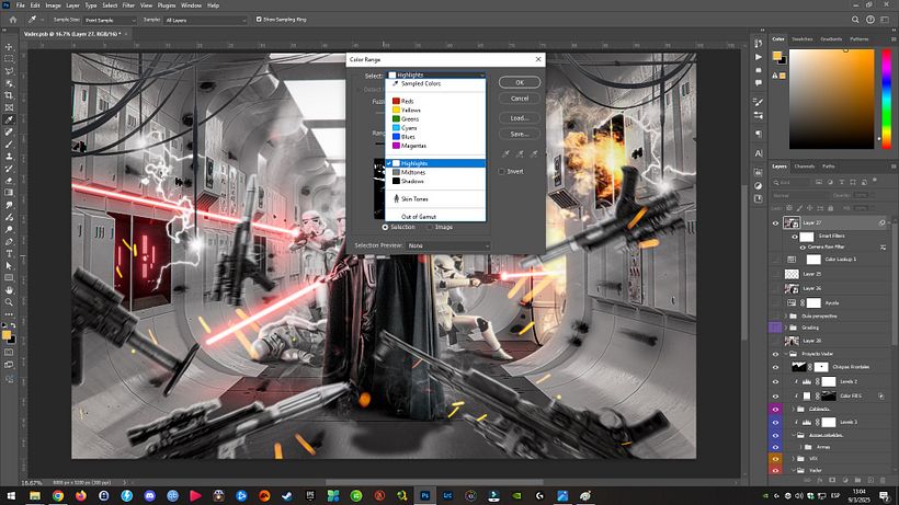 Proyecto final - Darth Vader aborda la nave Tantive IV 3