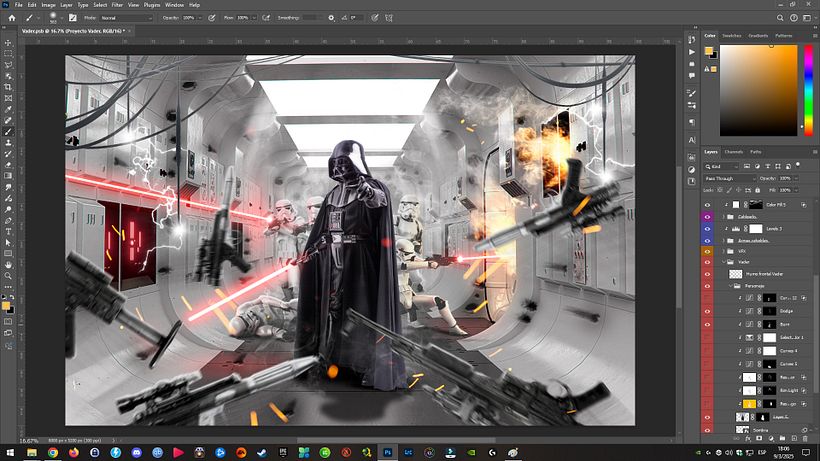 Proyecto final - Darth Vader aborda la nave Tantive IV 2
