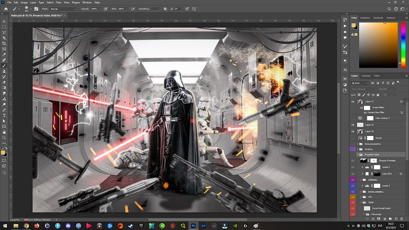 Proyecto final - Darth Vader aborda la nave Tantive IV 5